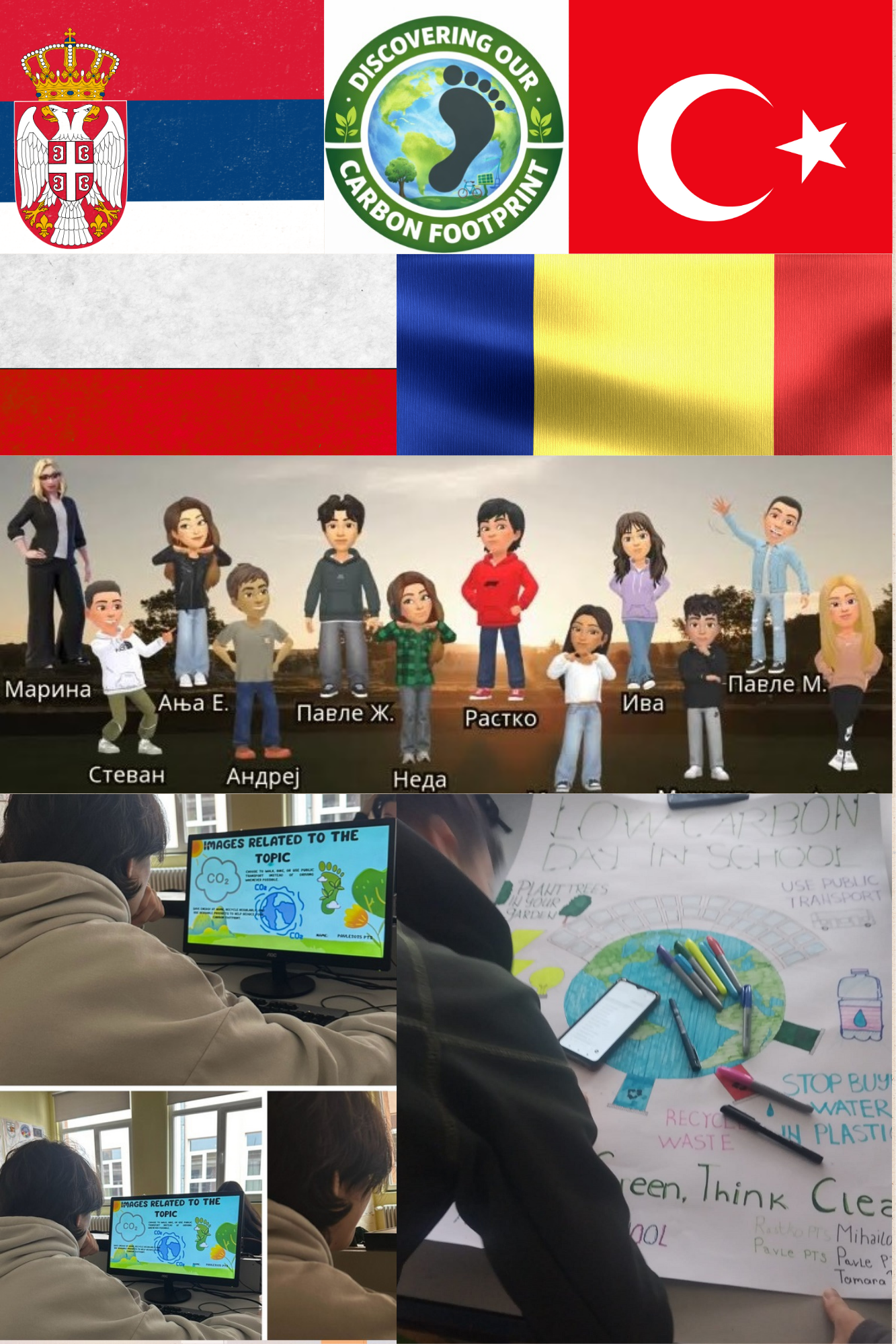 Успешно реализован eTwinning пројекат „Carbon Footprint“
